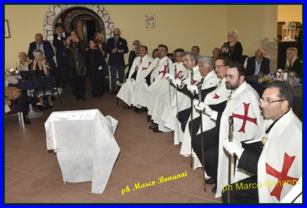 Cavalieri Templari: investiture della Commanderia “Nostra signora di Sion”